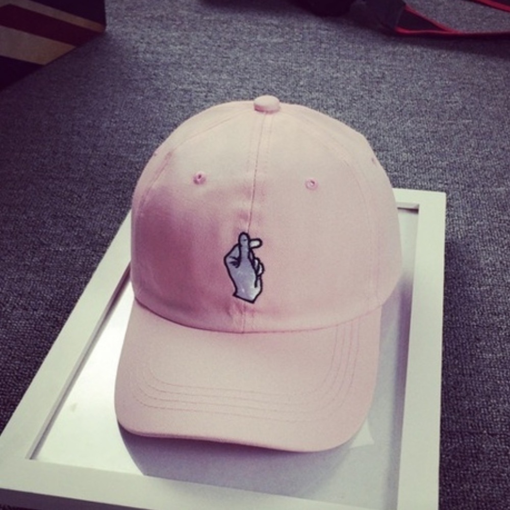 Pink Korean Heart Hat